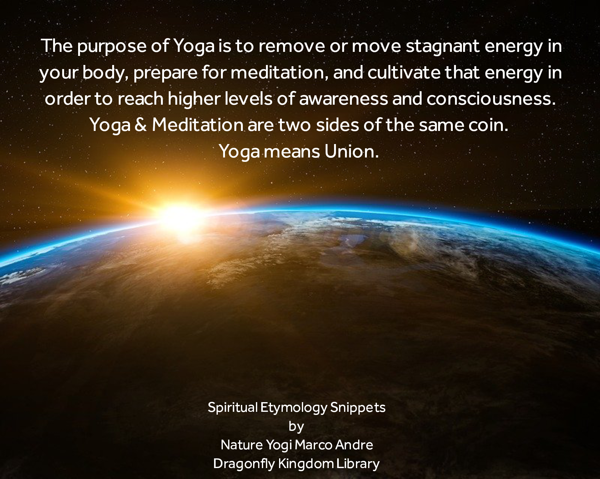 The Purpose of Yoga