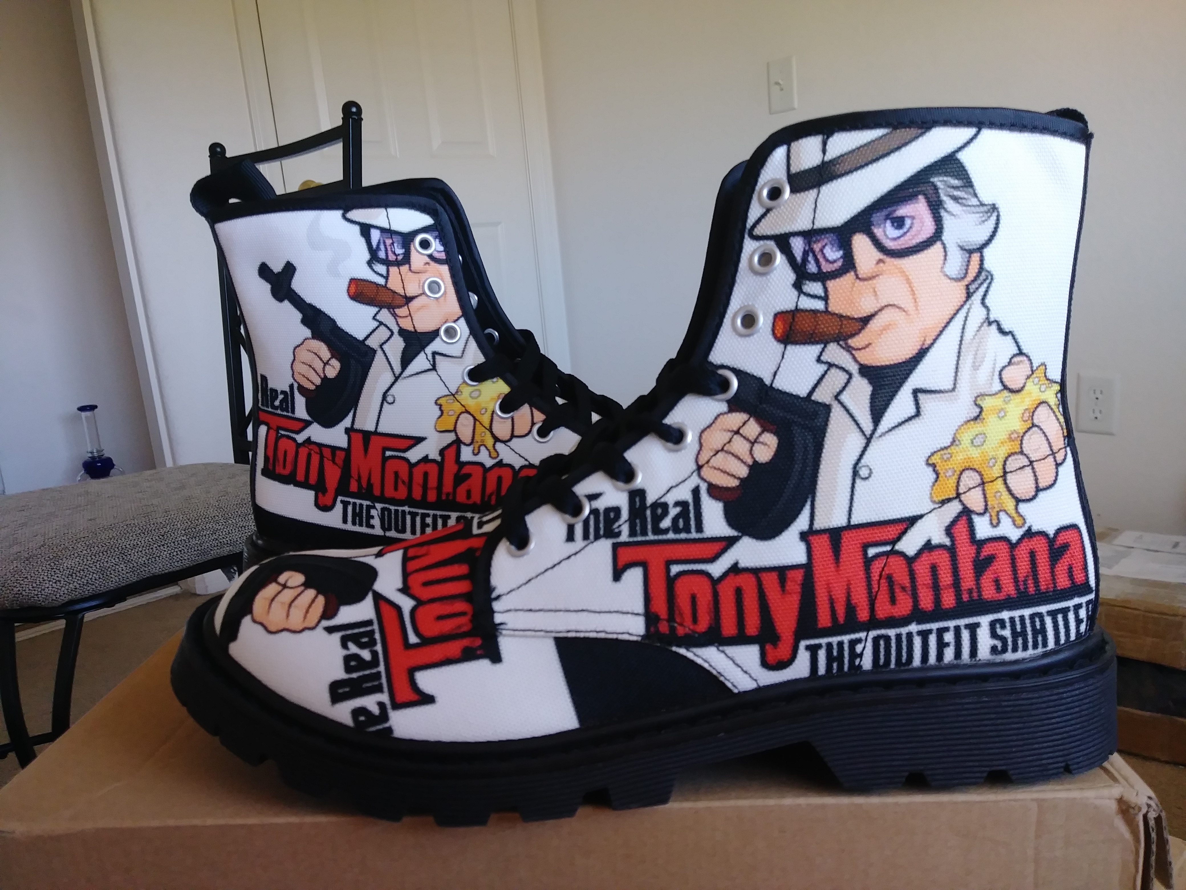 The Real Tony Montana shoes