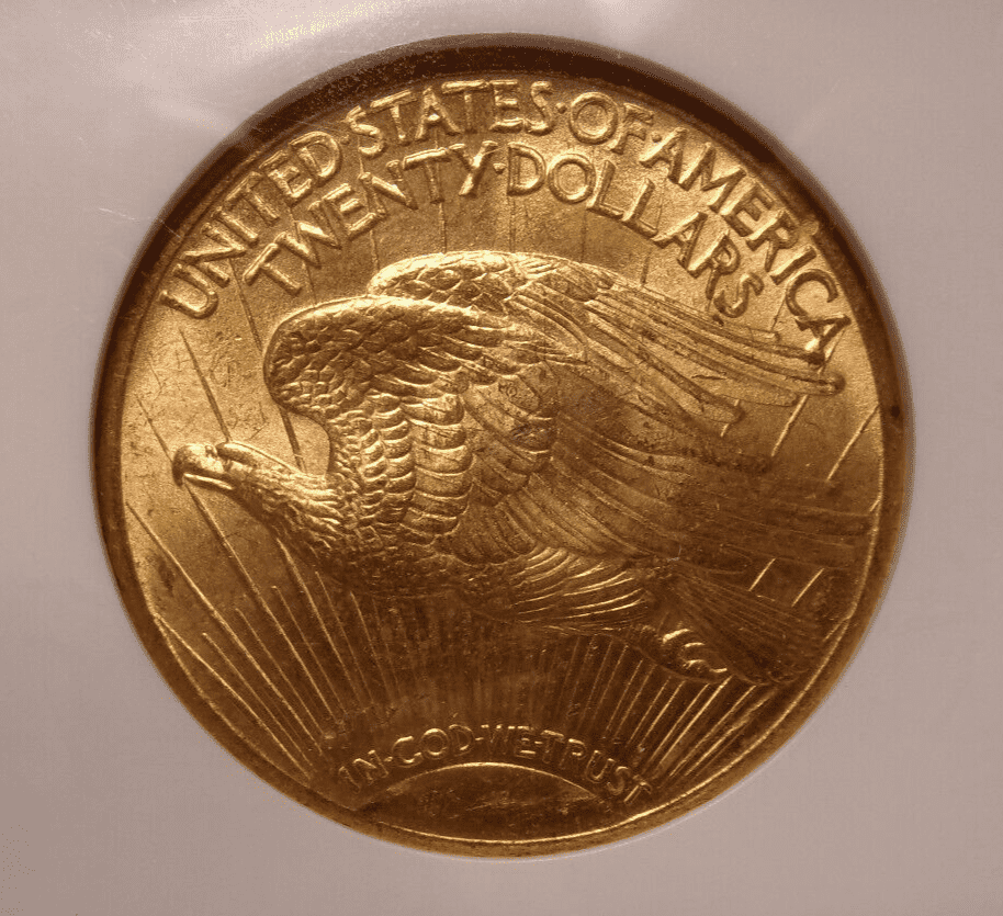 MS65 1914-S $20 Saint-Gaudens Gold Double Eagle - NGC