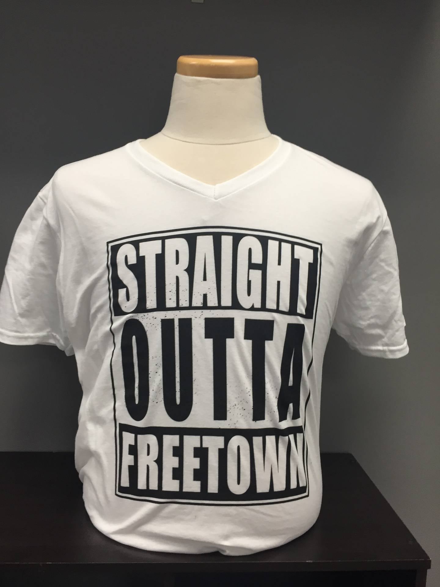 Mens Straight Outta Freetown T-shirt