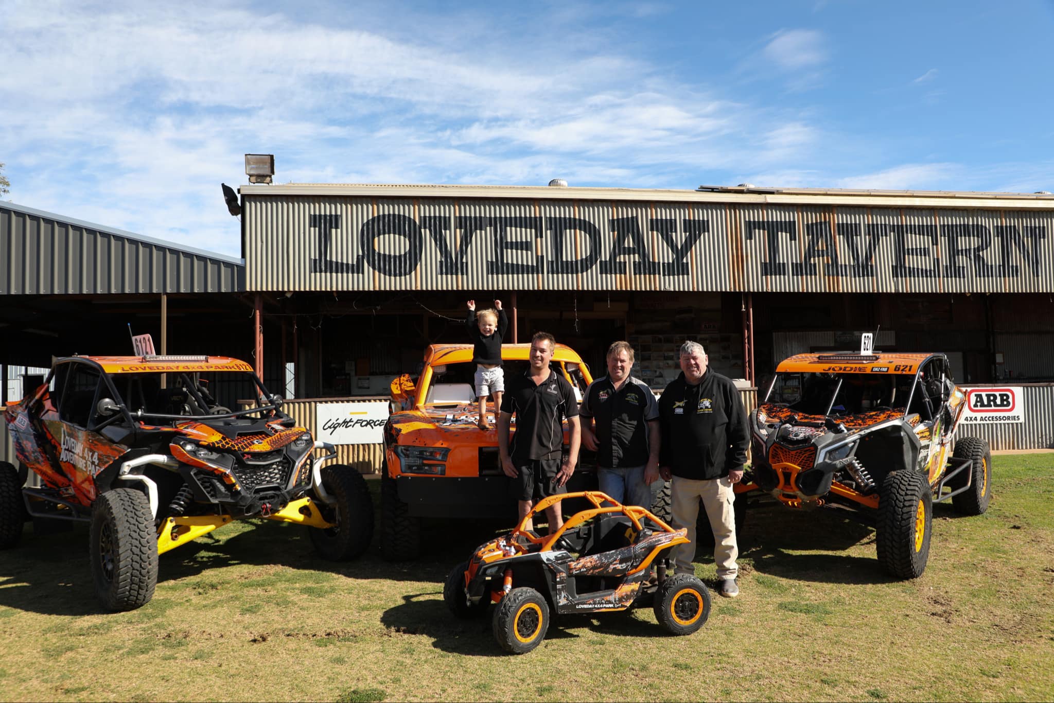 4 generations of Loveday park